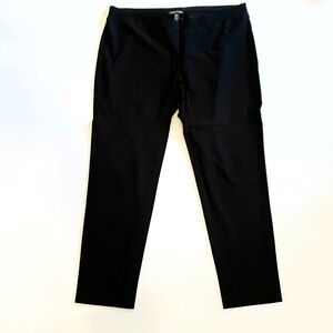 Eileen Fisher Black‎ Stretchy Straight Leg Pants